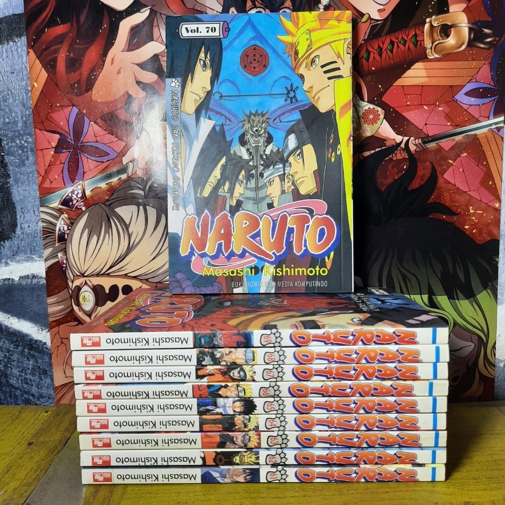 Komik Naruto 61-70 fullset