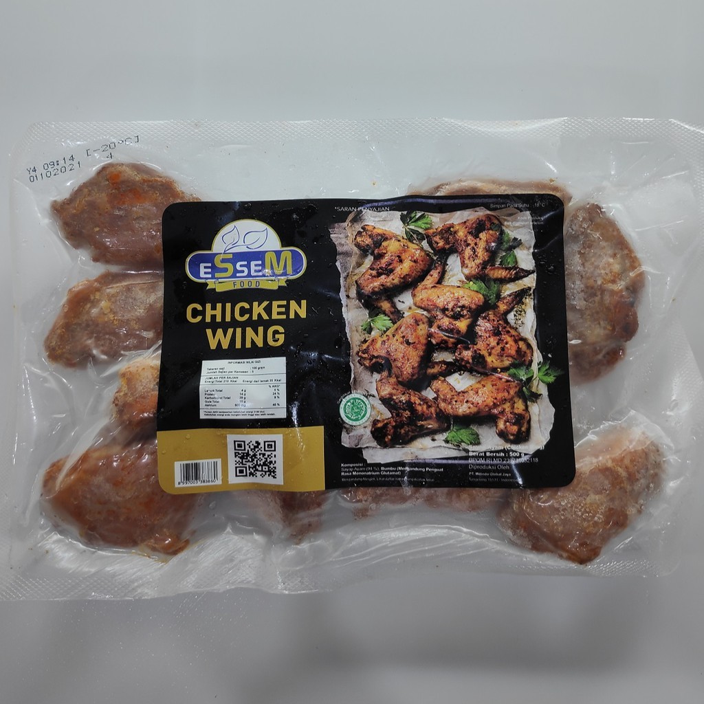 

Essem Chicken Spicy Wings 500 gram