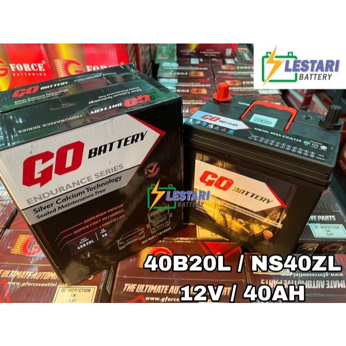 Aki Kering GoBattery 40B20L / NS40ZL