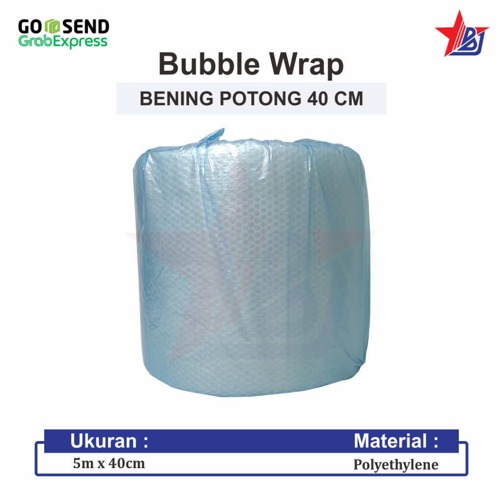 

Plastik Bubble Wrap 1 Roll 50 Meter - Lebar 40 Cm Bubblewrap