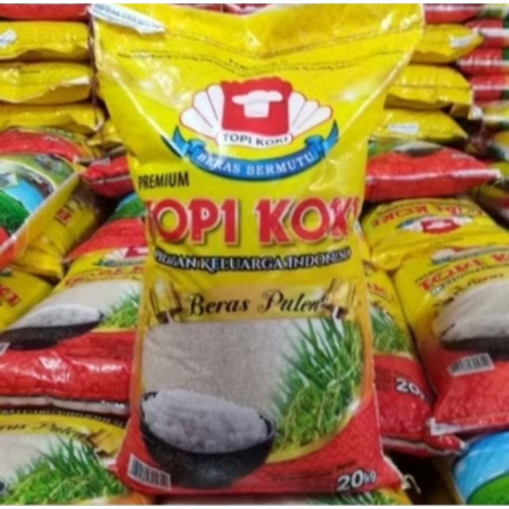 

beras topi koki beras premium 20kg