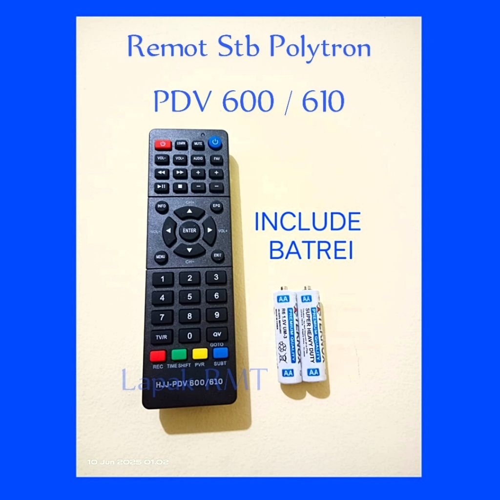 Remote/Remot Multi STB Set Top Box POLYTRON PDV 600/610