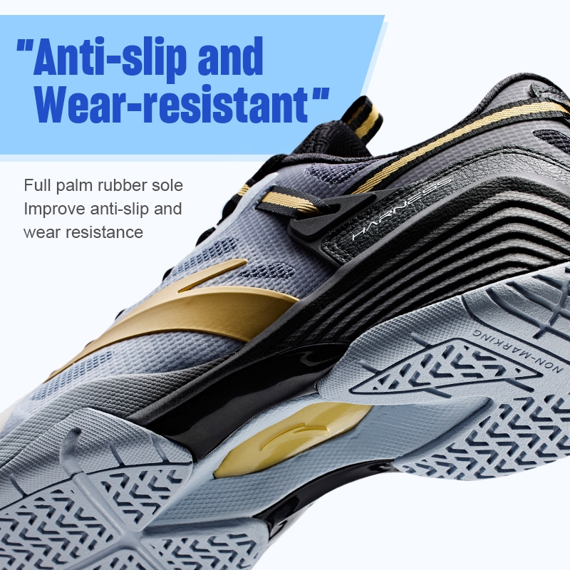 Hot Anta Sepatu Badminton Pria Sepatu Tenis Meja Badminton Shoes Men Sports Sneakers Table Tennis