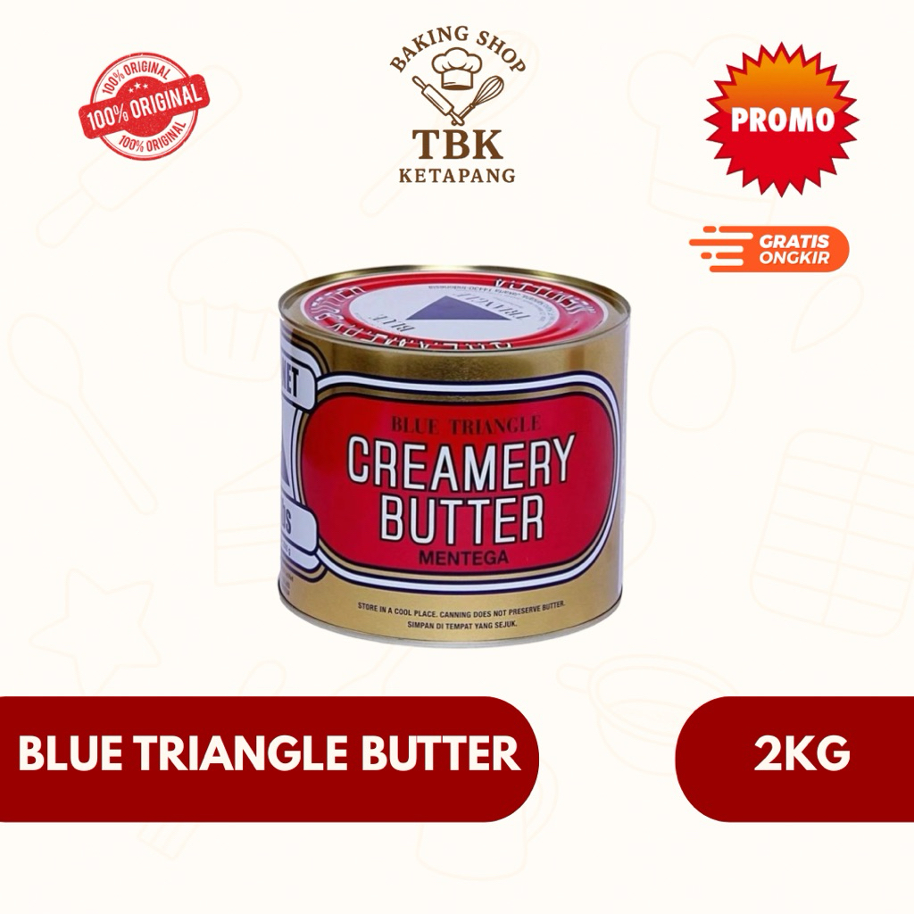 

Blue Triangle Butter / Mentega Blue Triangle Segitiga Biru 2KG