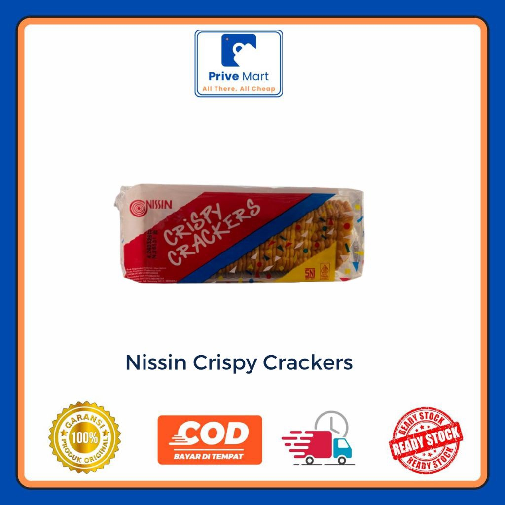 

Nissin Crispy Crackers - 140g Prive Mart