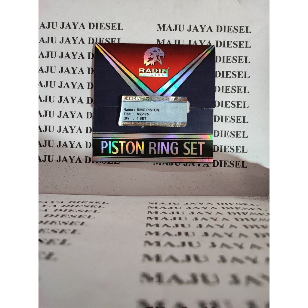 Ring Piston / Ring Seher / Piston Ring Set MZ175 Radin
