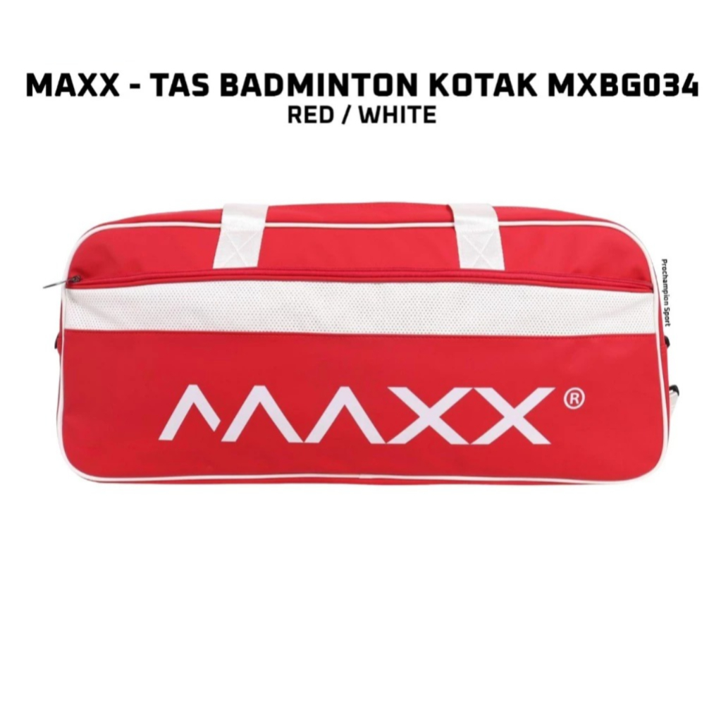 Tas Badminton Kotak MAXX MXBG 034 Tas Maxx MXBG034 Tas Multi Fungsi Sport Stylish