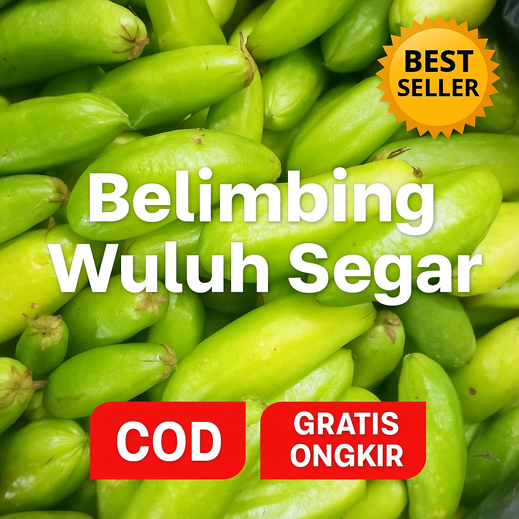 

Belimbing Wuluh Segar Asli dari Kebun – Buah Asam Khas untuk Sayur Asem, Sambal, Ramuan Herbal