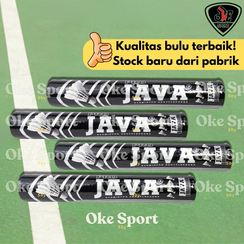Shuttlecock Badminton JAVA PRO ORIGINAL 100%
