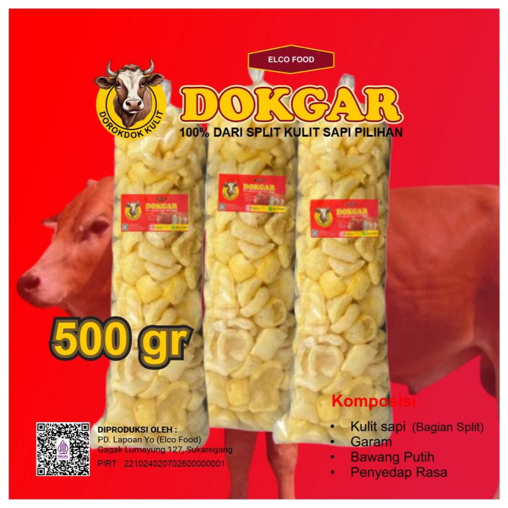 

Kerupuk Rambak Kulit Sapi Premium 500gr – Dorokdok Halal & Gurih - Dokgar