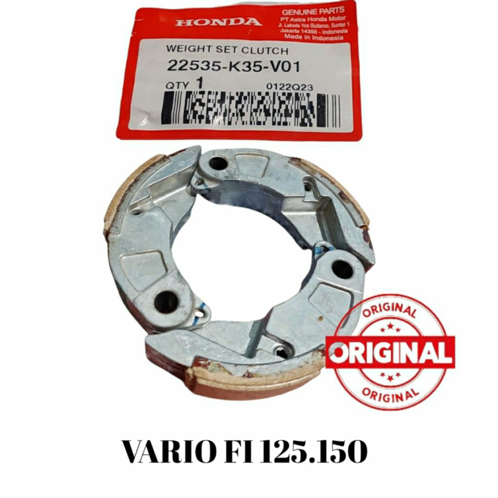 Kampas Ganda Otomatis Cvt Vario Fi 125 Vario 150 Original