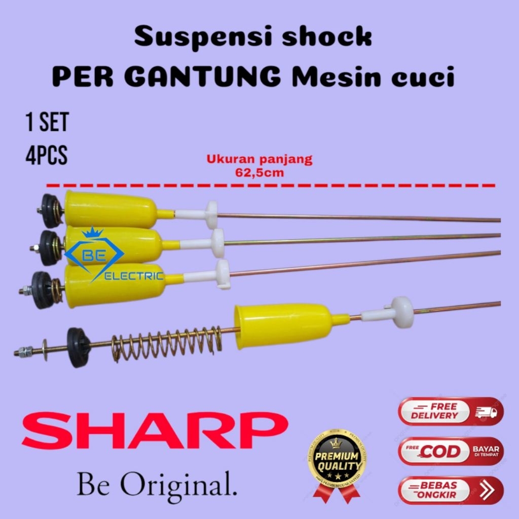 PER GANTUNG MESIN CUCI SHARP 1 TABUNG KAKI GANTUNGAN MESIN CUCI