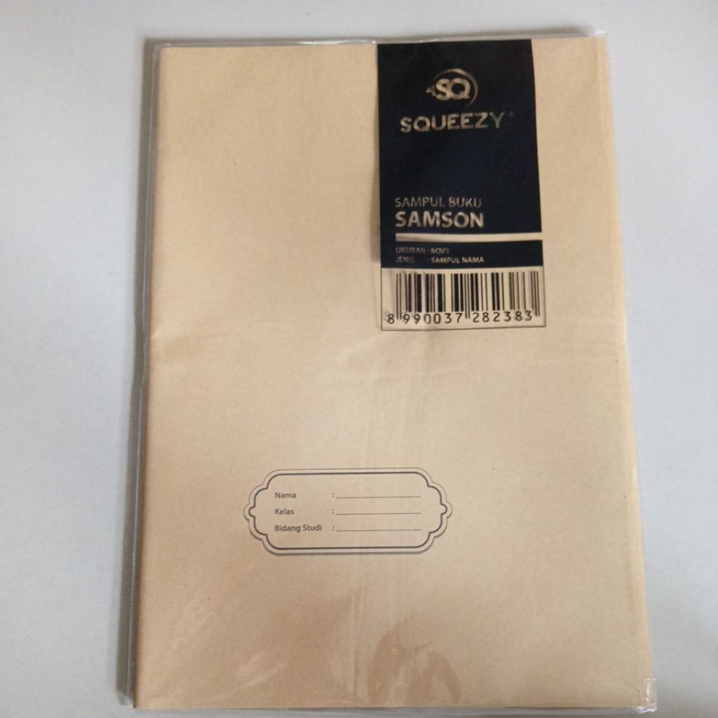 

Sampul Buku Boxy Coklat 1 pak