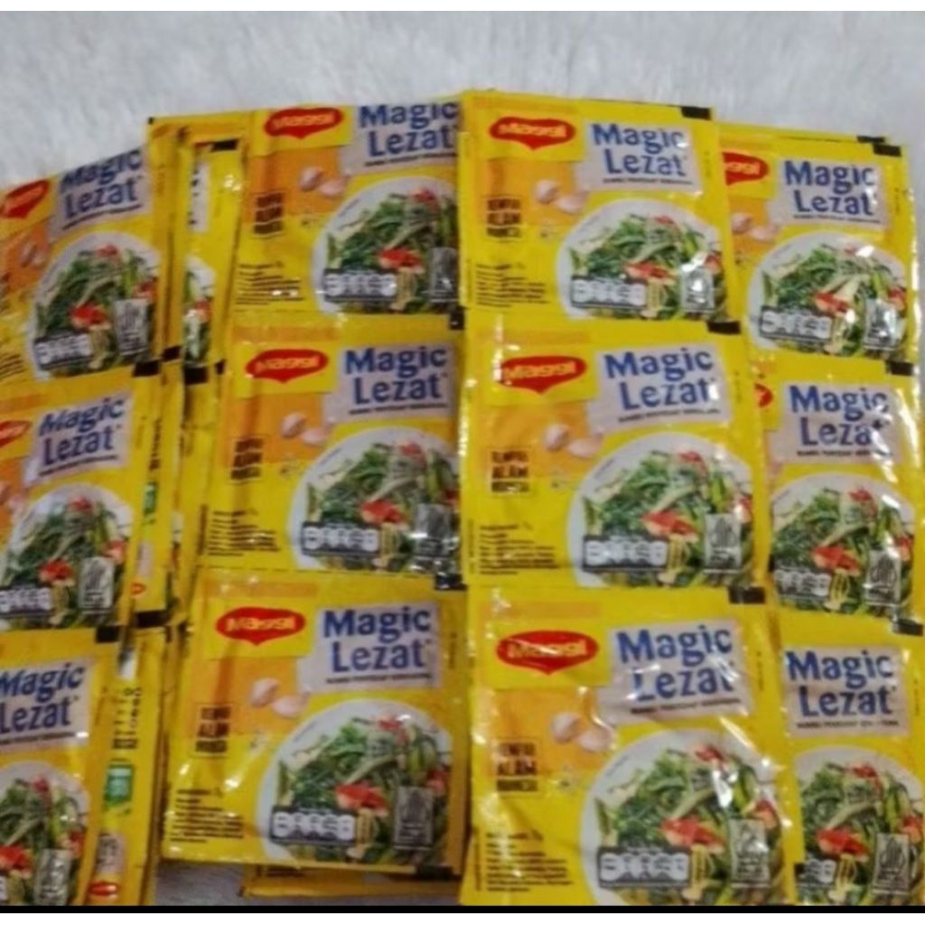 

Magic Lezat penyedap Rasa 1 renteng isi 12biji 100% halal