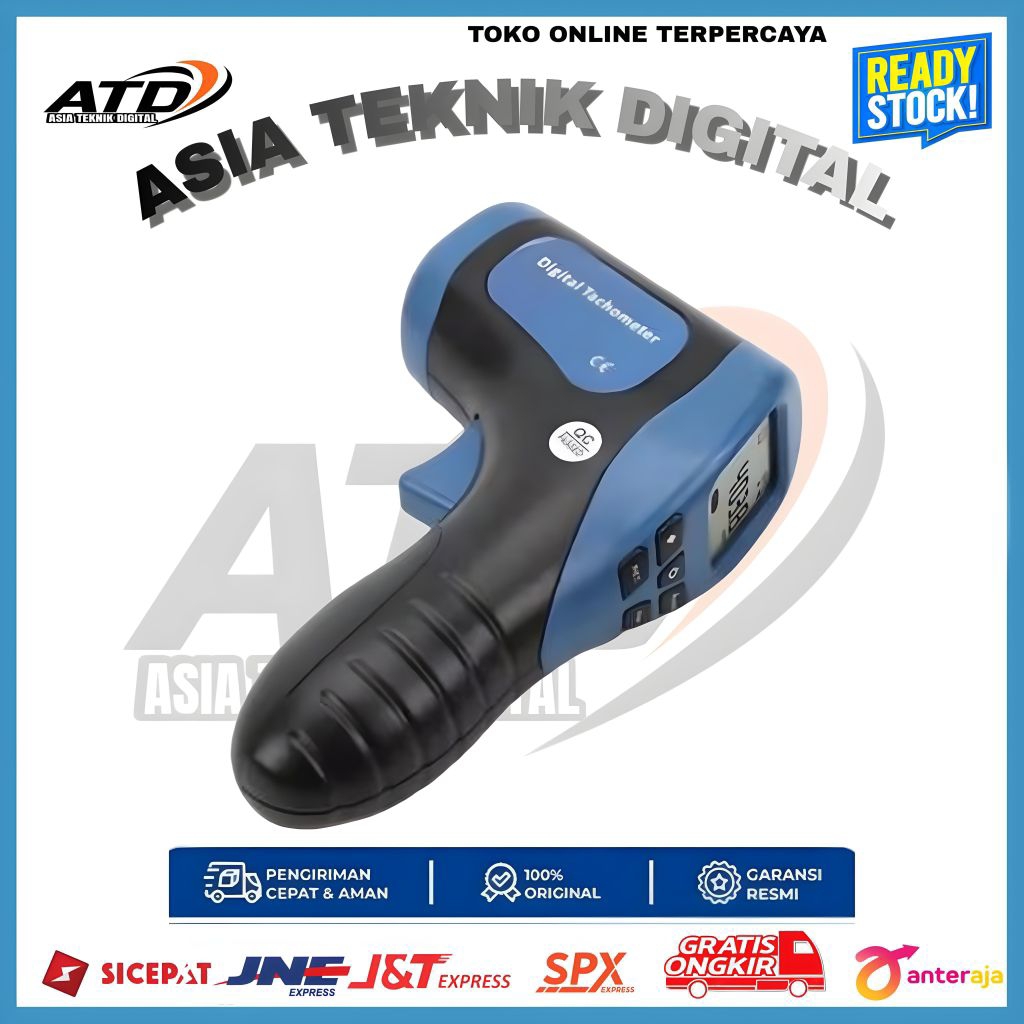 Digital Tachometer Laser Non Contact Tachometer RPM Meter Digital