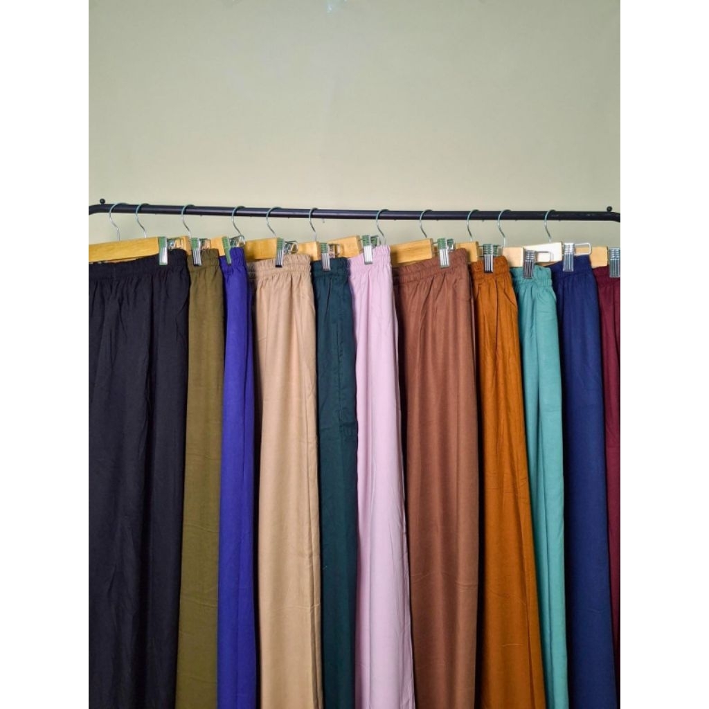 CELANA KULOT RAYON TWILL