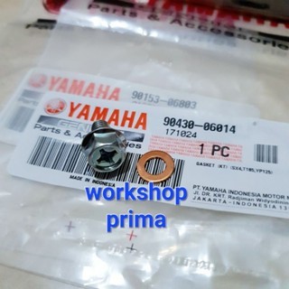 Baut Ring Tembaga Cek Oli Mesin Di Head Mio J Mio GT Teen Soul GT Fino Xride X Ride 115 Ori Ygp
