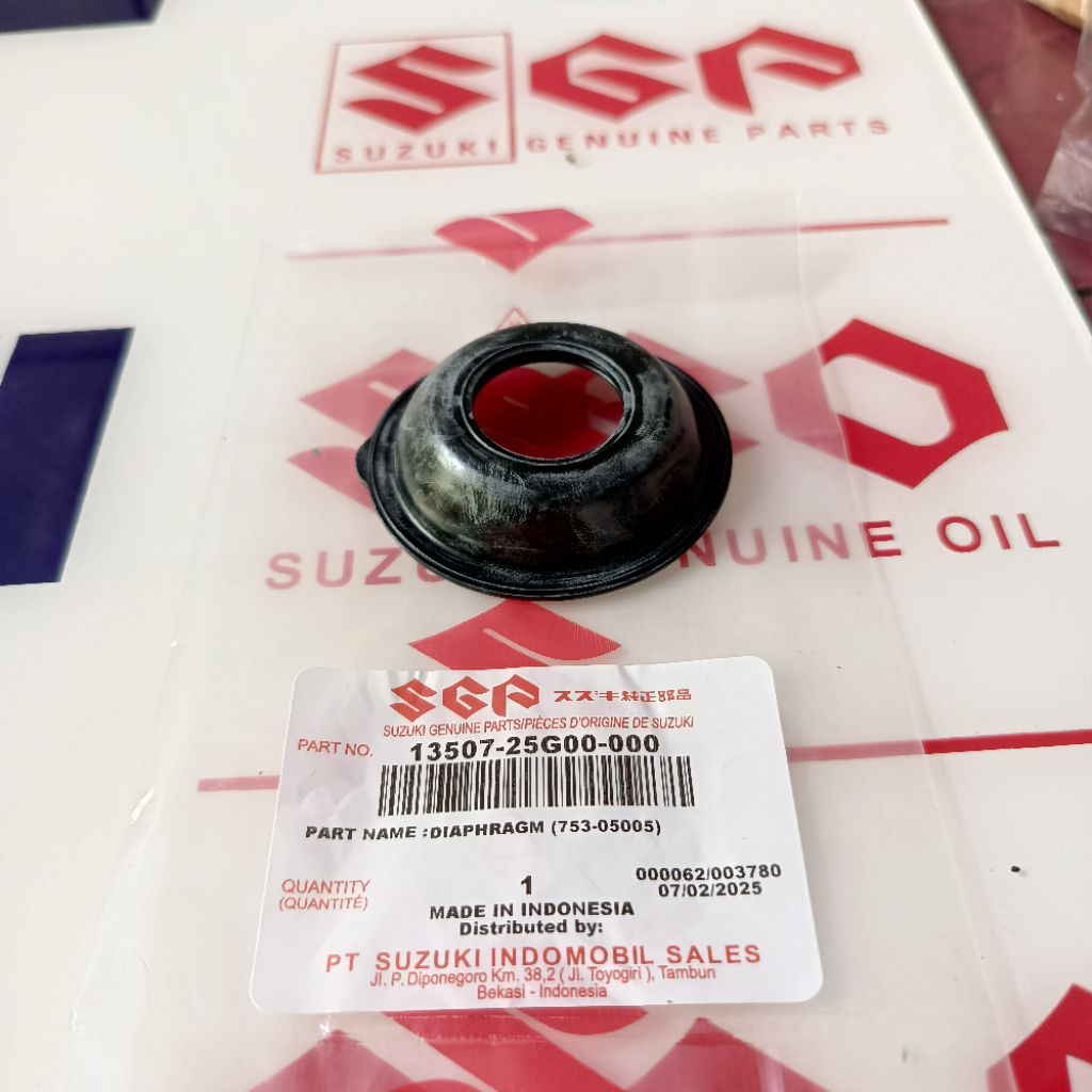 KARET VACUM KARBURATOR SUZUKI HAYATE 125 ORIGINAL SGP 13507-25G00-000