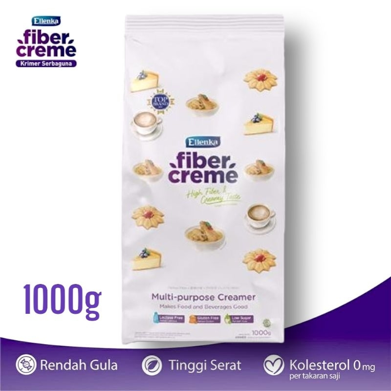 

Fiber Creme 1 KG Pouch | Premium Creamer Krimer Pengganti Santan dan Susu untuk Masakan