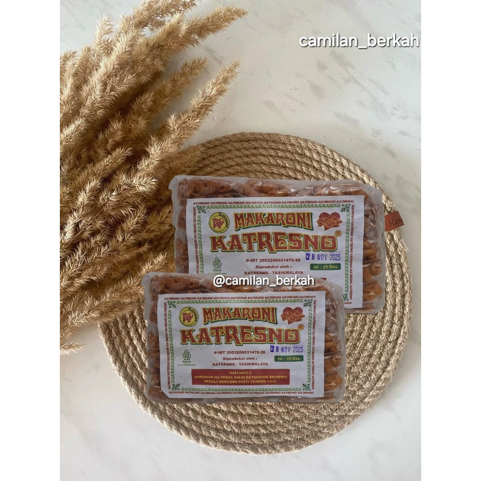 

Makaroni Katresno 1 Pack isi 25 Camilan Pedas Renyah