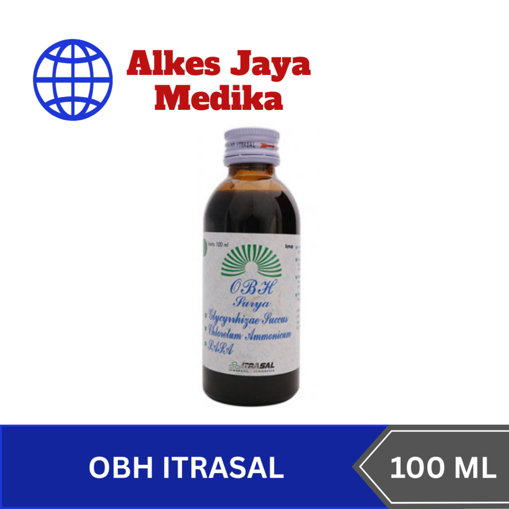 OBH Surya Itrasal 100 ml - Obat Batuk Hitam