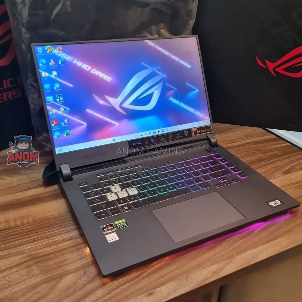 ASUS ROG STRIX G15 G513IC Ryzen 7-4800H RTX 3050 Ram 16Gb SSD 512Gb Fullset