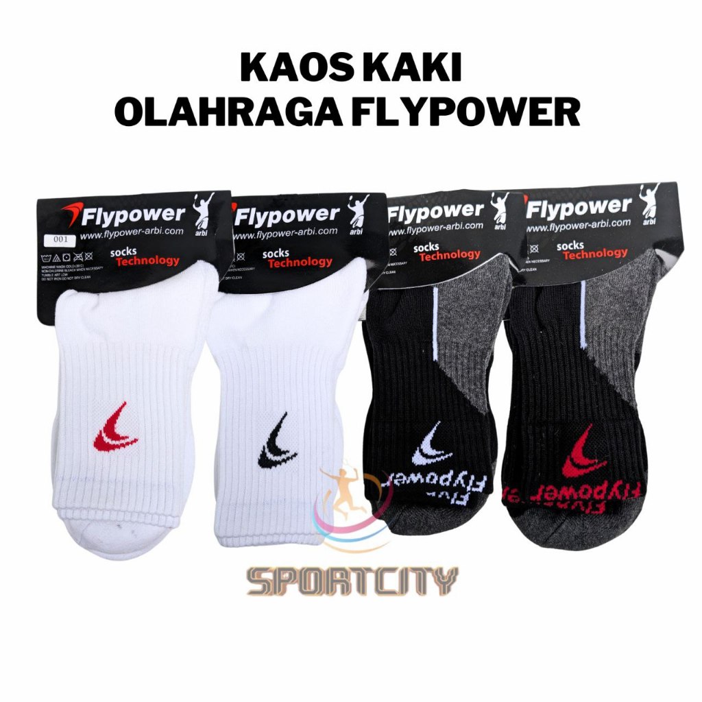 Kaos Kaki Badminton FLYPOWER Original