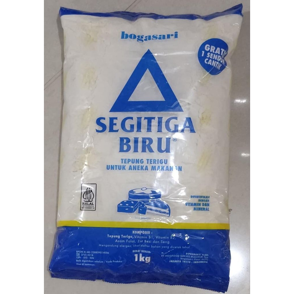 

Tepung Terigu Segitiga Biru 1Kg