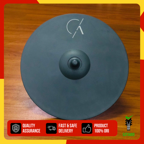 Cymbal Drum Elektrik Caleb Cymbal Caleb Plus Stand Cymbal