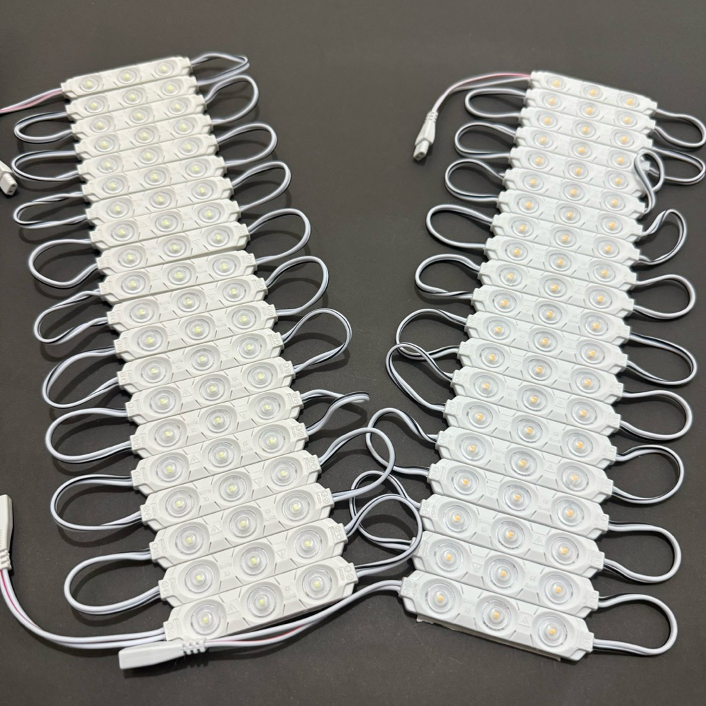 Lampu LED 3 mata AC 220 volt langsung listrik modul 7416 tipe 9820 - 1pc