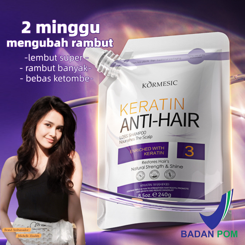 Shampoo rambut rontok rambut rontok shampo hair energy shampoo anti ketombe dan rontok natur  kerati