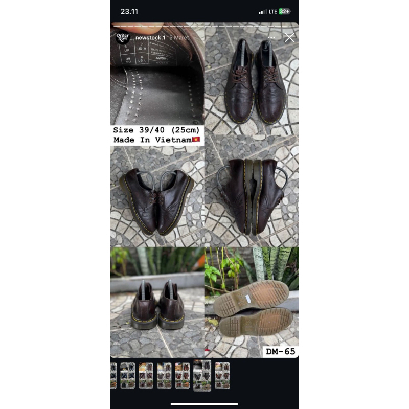 DR.MARTENS 1461 BROWN