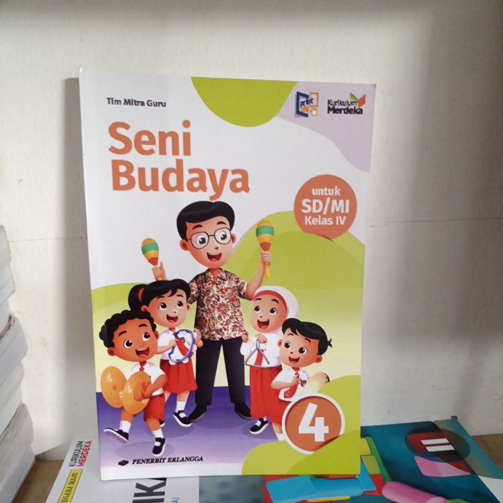 buku seni budaya untuk SD kelas 4 kurikulum merdeka
