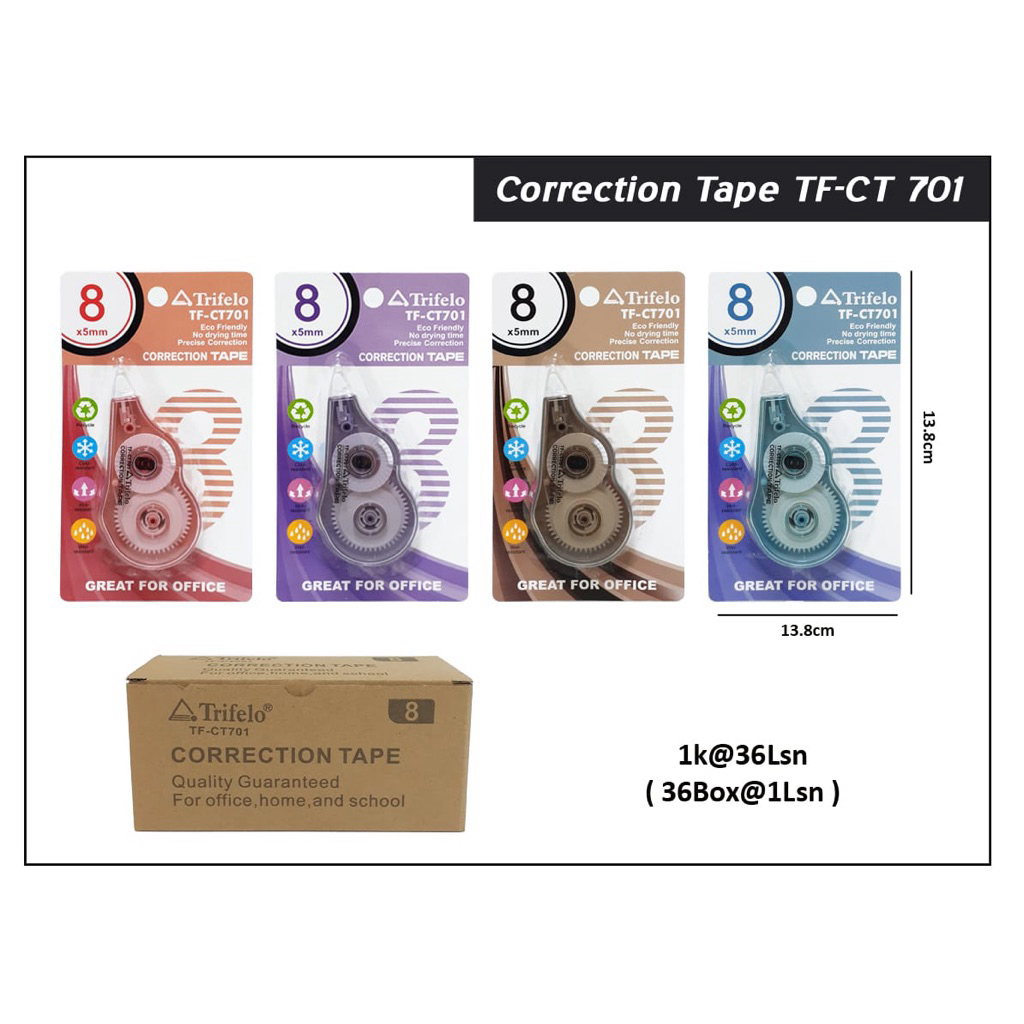 

Corection Tape TF CT-701