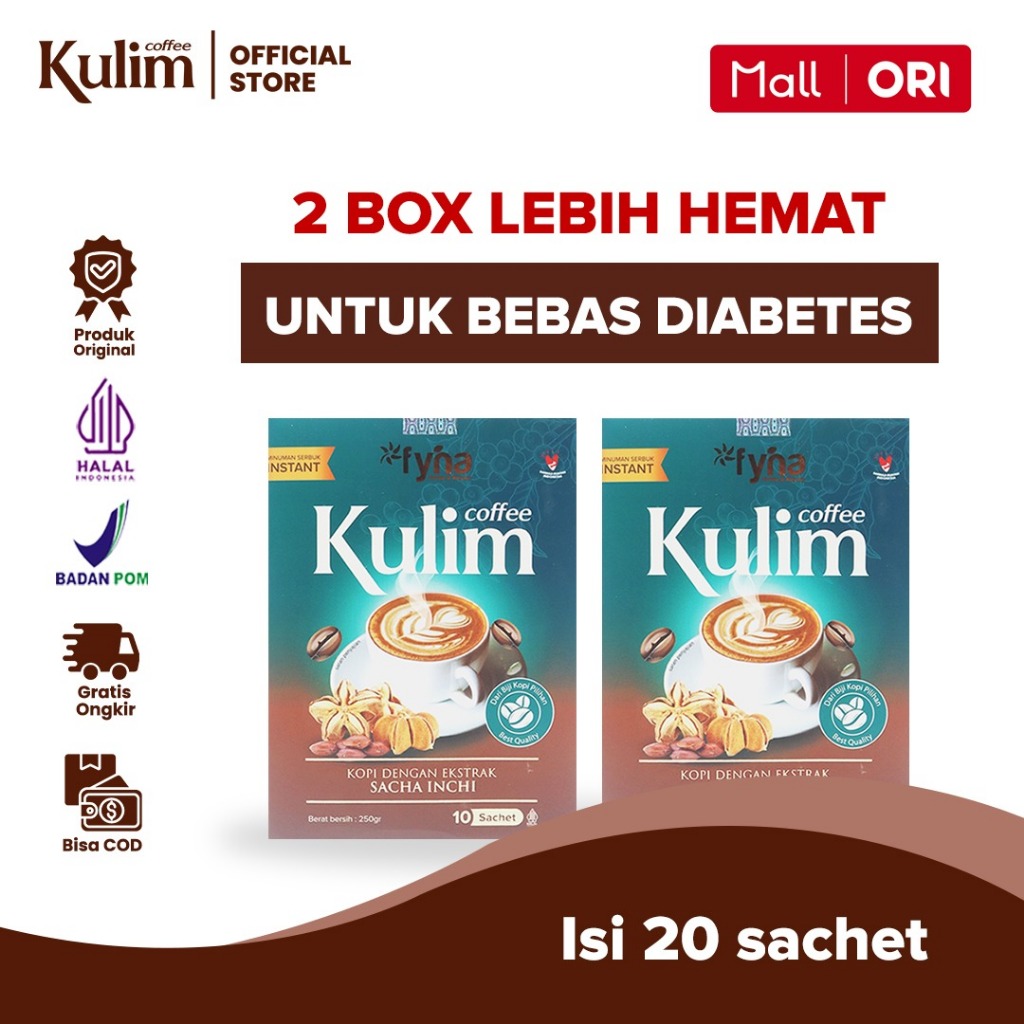 

KULIM COFFEE 2 Box - Membantu Mengatasi Permasalahan Gula Darah