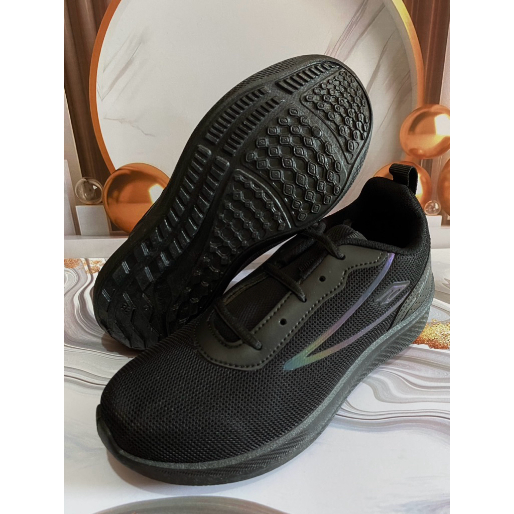 Sepatu sekolah PRO ATT TGZ 896 /Sepatu Sekolah Anak laki laki perempuan / Sepatu Hitam Polos unisex 