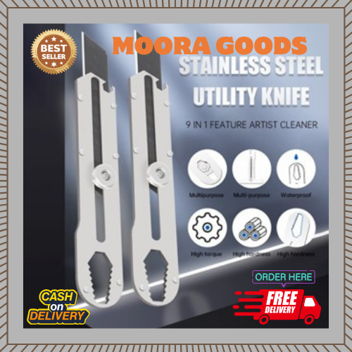 

MOORA GOODS Cutter 9in1 Multifungsi – Praktis, Aman, dan Mudah Digunakan!