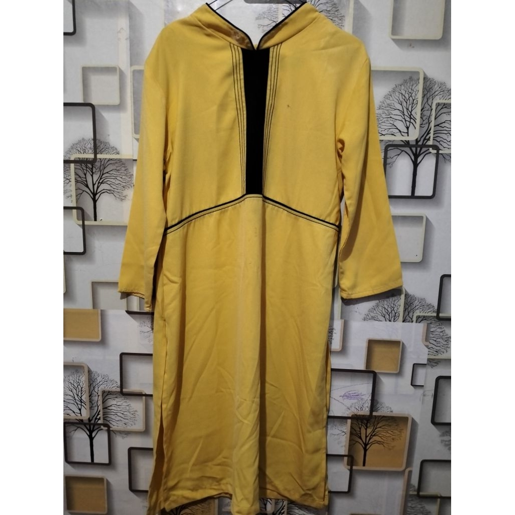 PRELOVED Tunik Wanita Warna Kuning