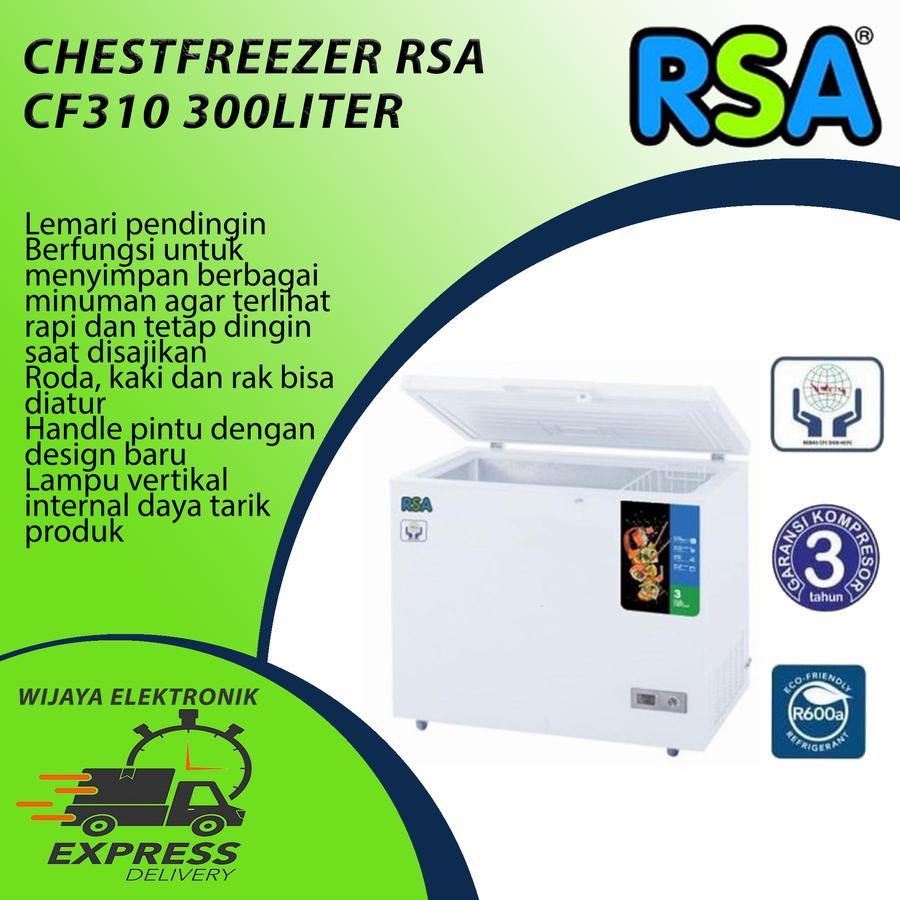 Chest Freezer RSA CF310 - Freezer Box 300 Liter RSA CF 310