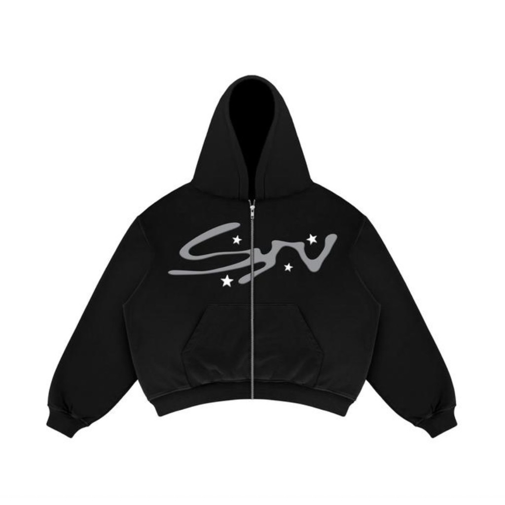 Satisfaction Hoodie Zipper 375GSM saints Black