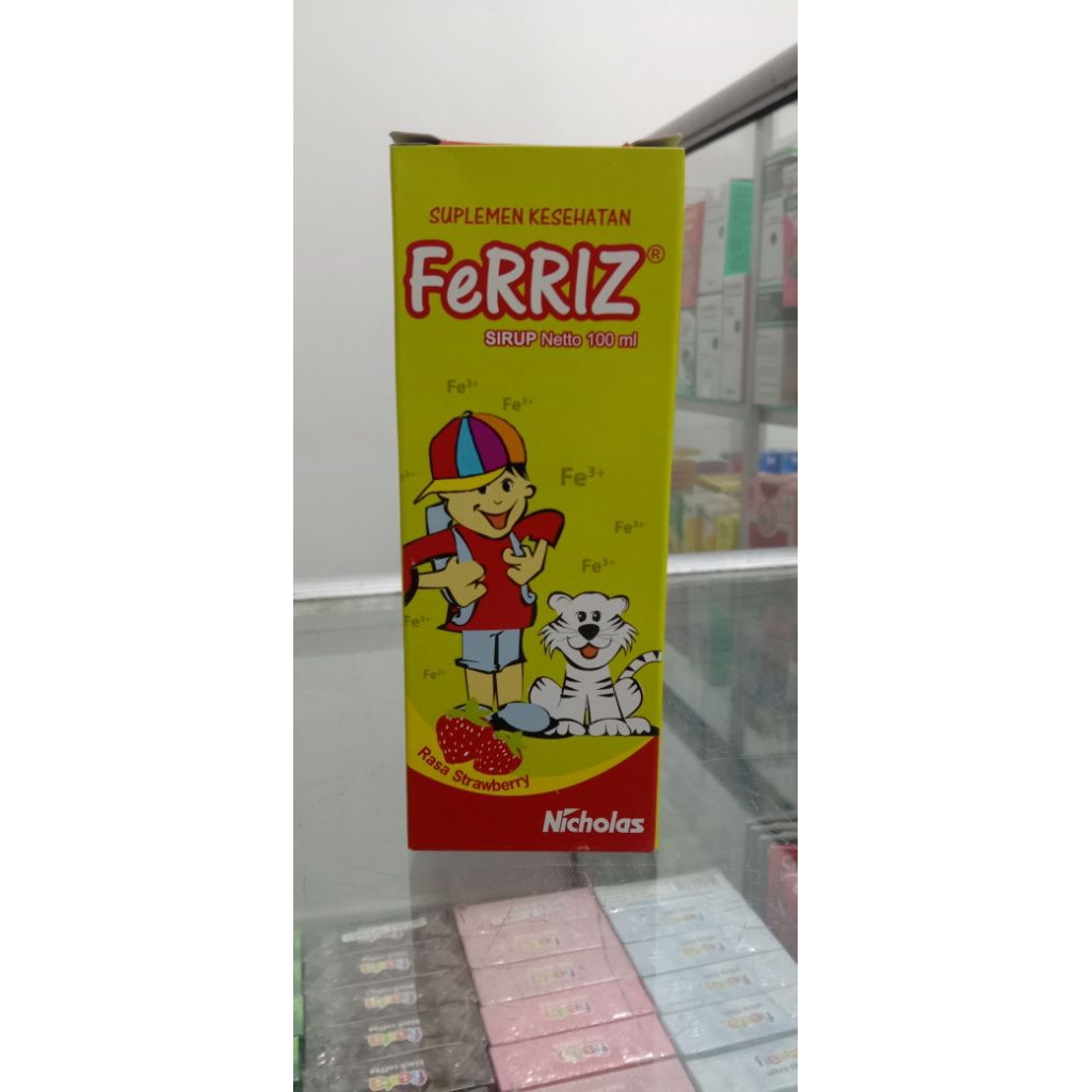

ferriz Syrup 100ml rasa strawberry