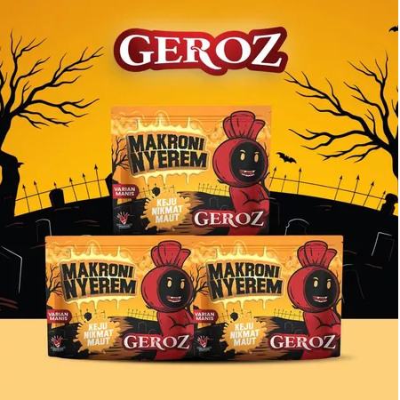 

Geroz - Makroni Nyerem - Varian Manis Rasa Keju Nikmat isi 3