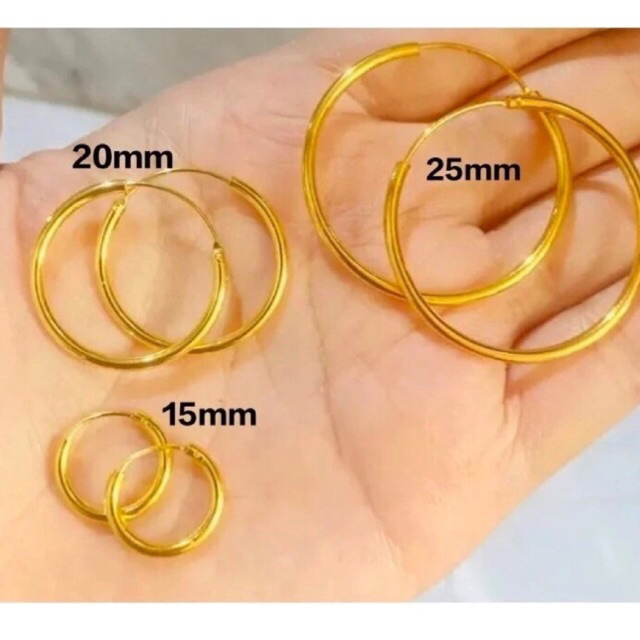 anting bulat titanium