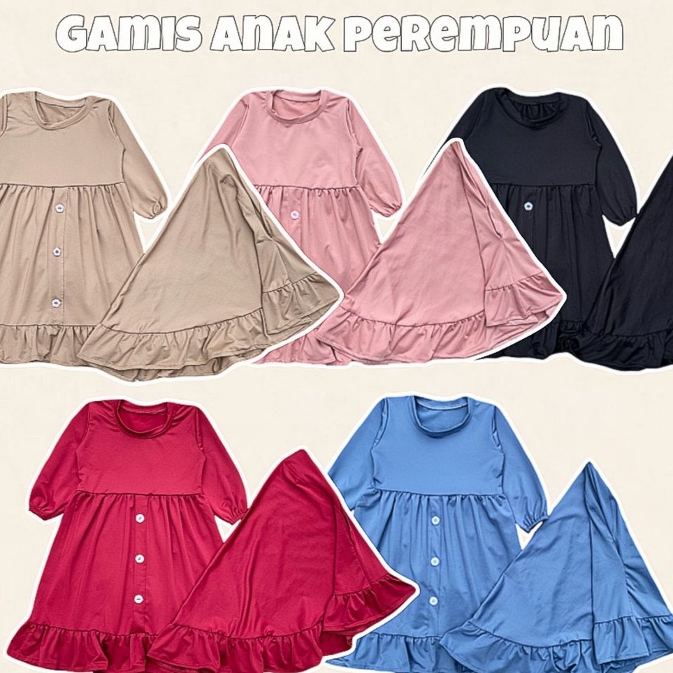 KODE N96E Gamis Bayi Perempuan Gamis Anak Perempuan Gamis Bayi Muslimah Gamis Anak  DNW BABY