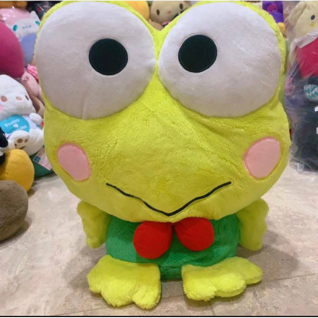 boneka kero keroppi big size furyu sanrio