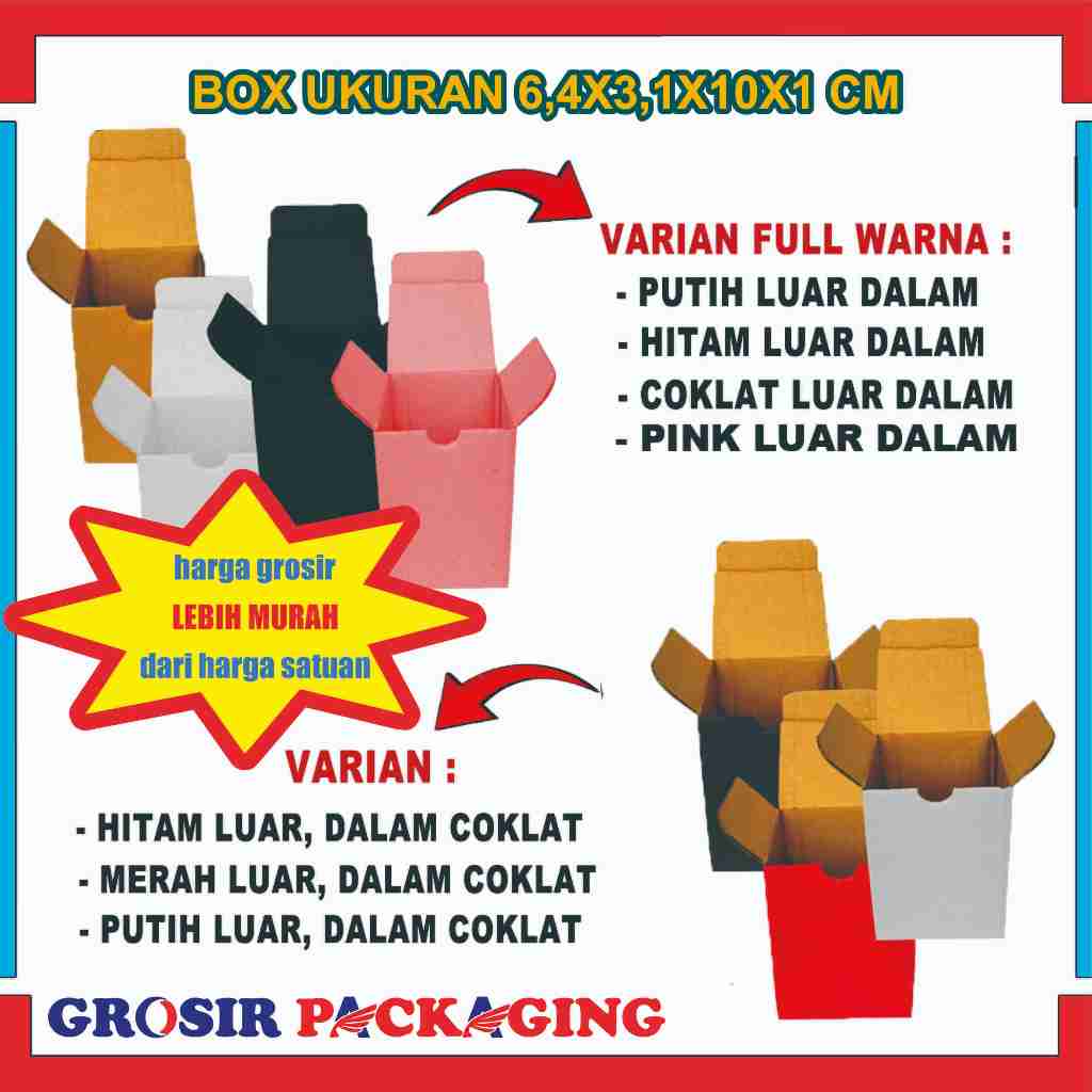 

Box 4,6x3,1x10,1 cm Sliplock Botol Parfum