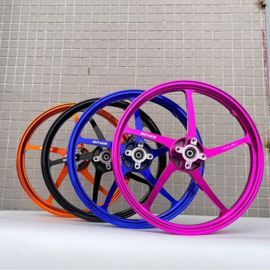 MUTAKIN KZR VELG RACING FULL CNC MUTAKIN TIPE 525 JUPITER Z JUPITER MX KING NINJA150 R RR DOBEL DISC