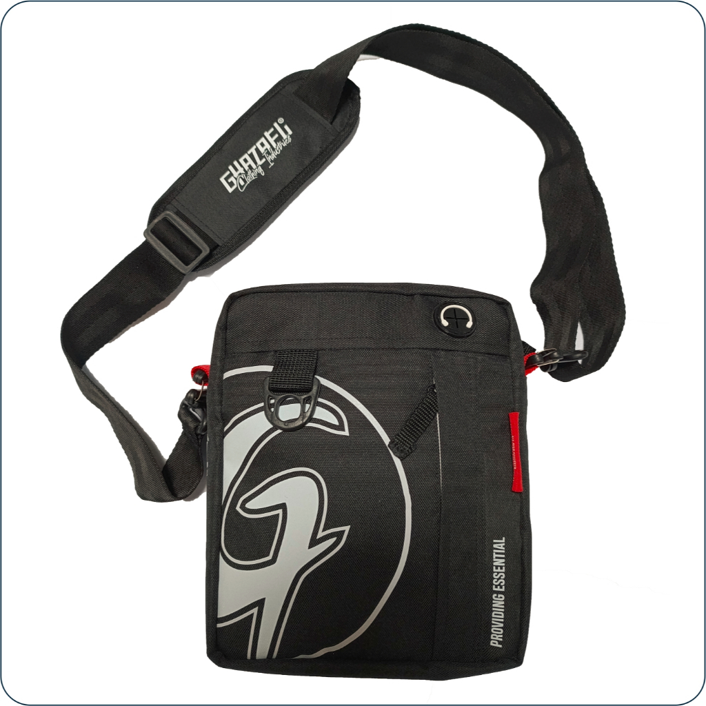 GHAZAEL - SLINGBAG ORIGINAL TAS SELEMPANG PRIA MULTIFUNGSI SLINGBAG COWOK DISTRO SIMPLE