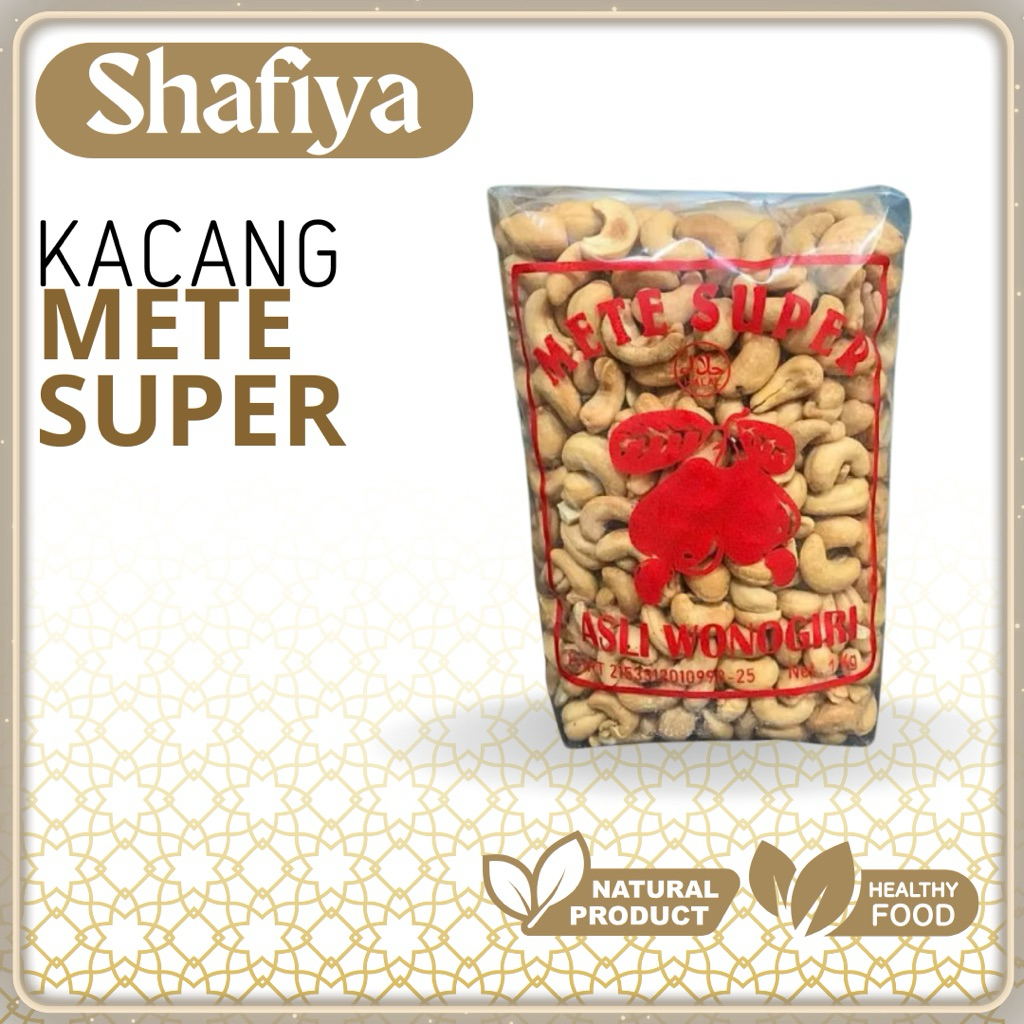 

Kacang Mete Super Wonogiri All Varian 500 GR