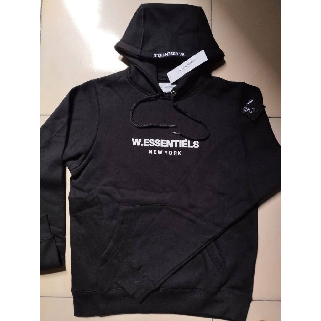 Hoodie W.Essentiels Black Oversize